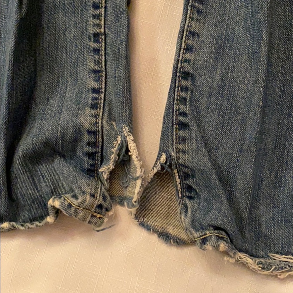 VINTAGE ABERCROMBIE & FITCH ORIGINAL 5 POCKET DENIM MENS BLUE JEANS ⭐️⭐️⭐️⭐️⭐️ - Picture 13 of 16